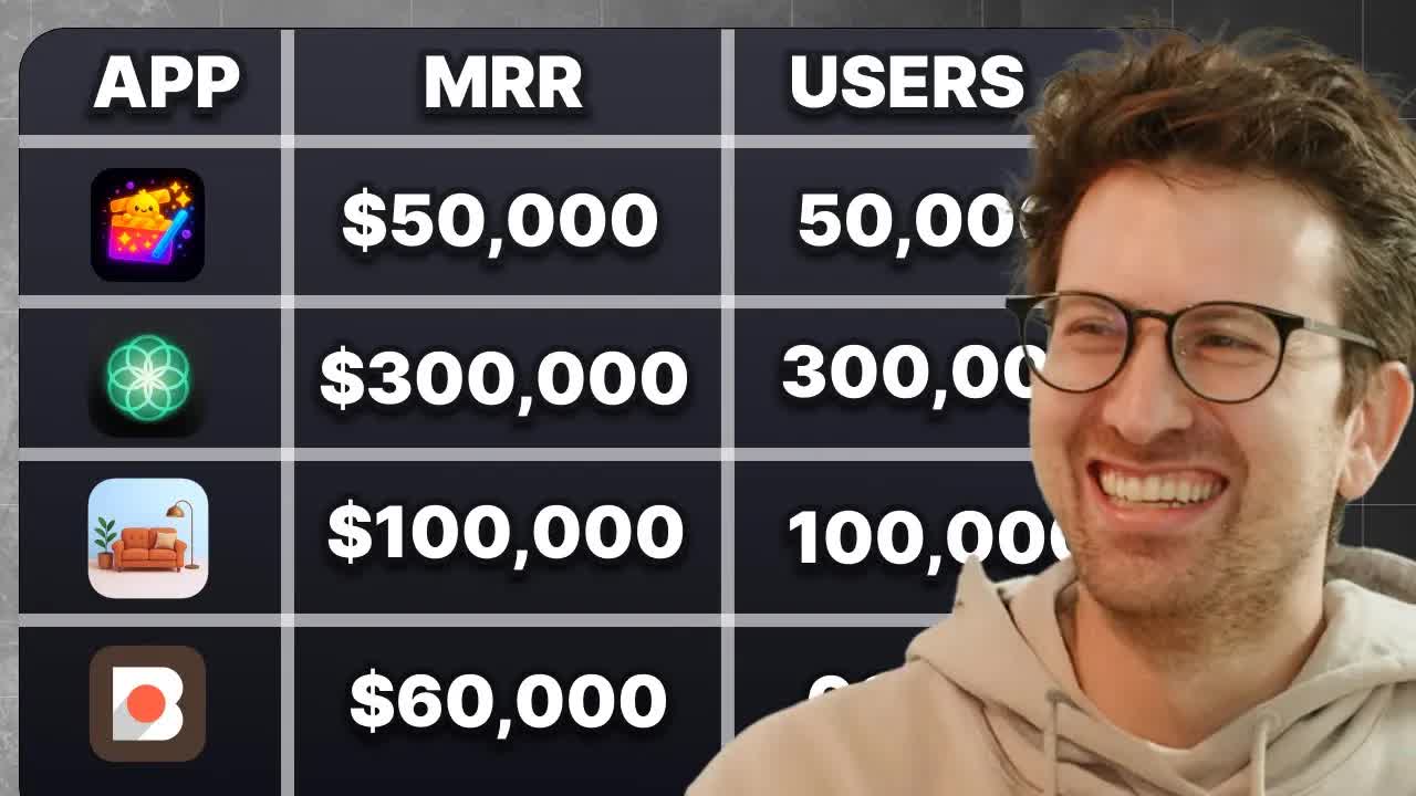 월 5천만원 버는 무명 앱 10개 분석 (그대로 따라하세요)